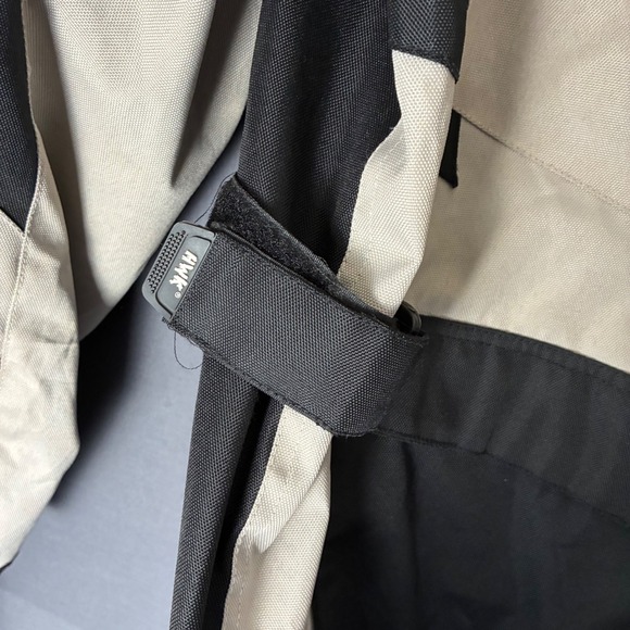 HWK Adventure Touring Motorcycle Jacket Men's Size XL Cream Black - Picture 9 of 12